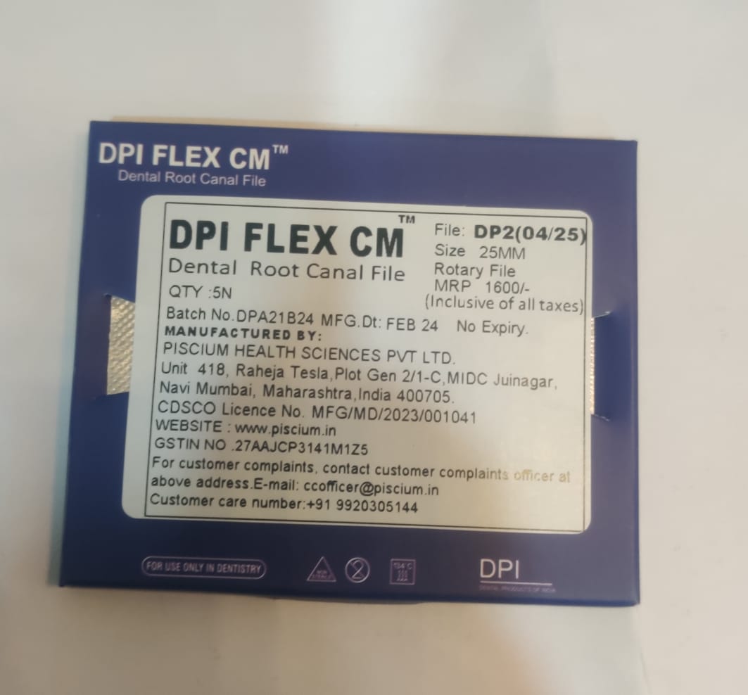 DPI FLEX CM ROTTARY FILE 25/04 25MM