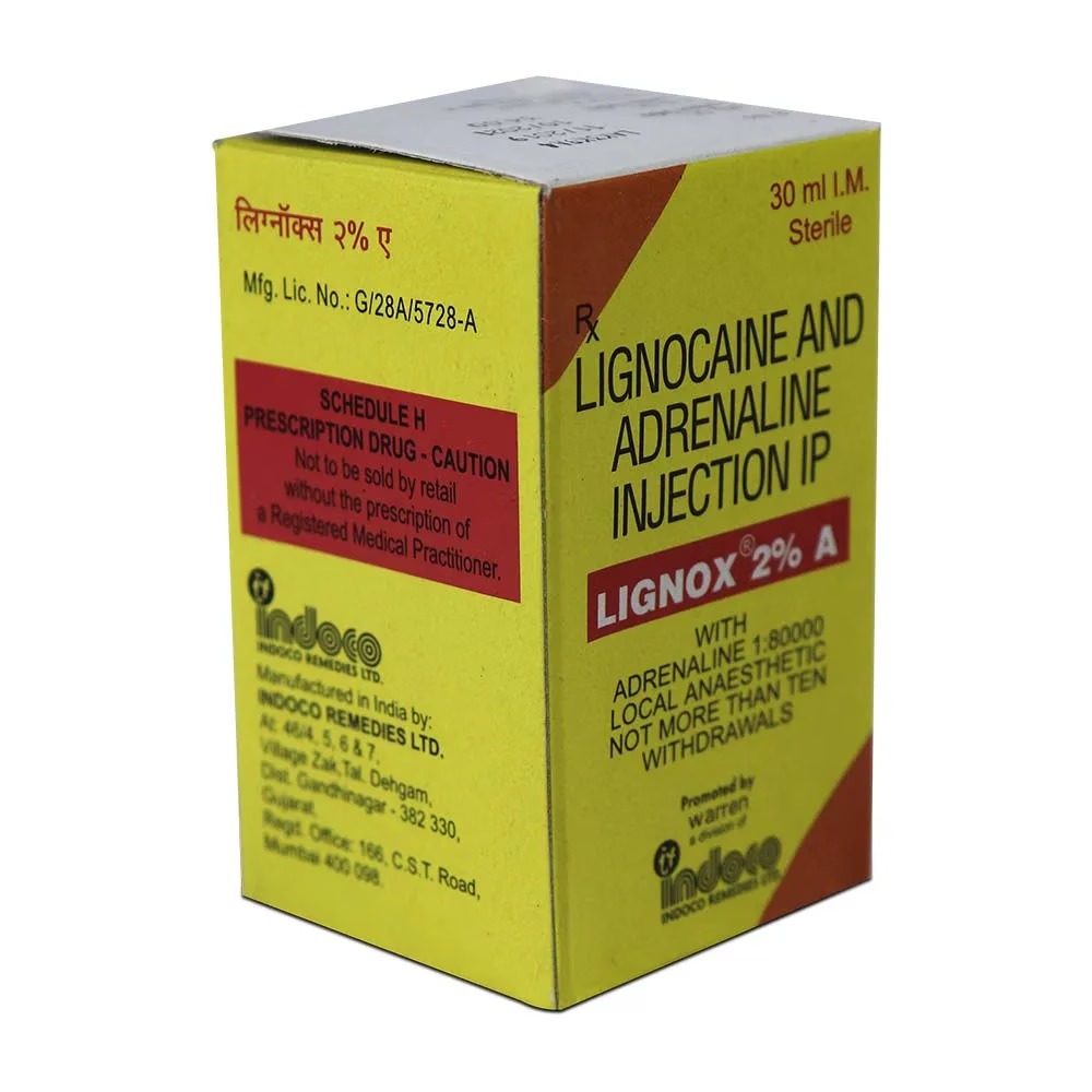 Lignox Lignocaine 2% Local Anaesthetics