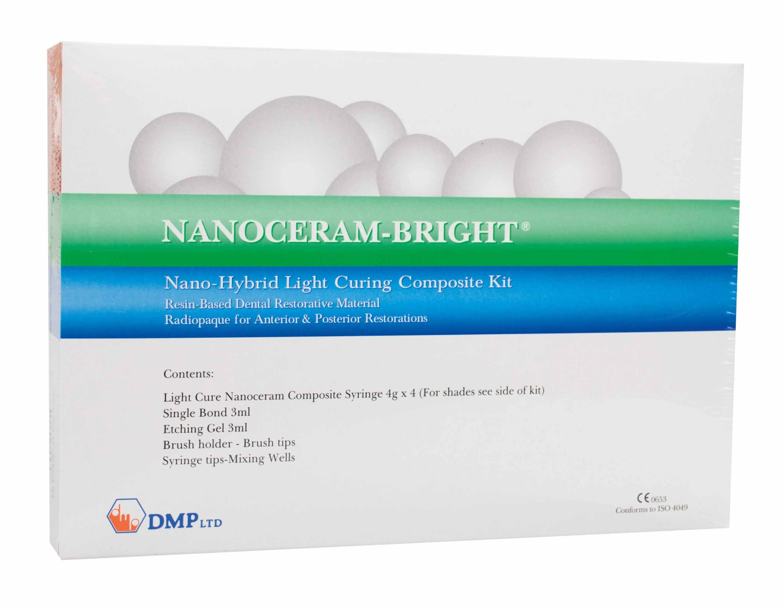 NANOCREAM-BRIGHT Nano-Hybrid Light Curing Composite KIT