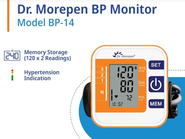 Dr. Morepen Arm Blood Pressure BP Machine