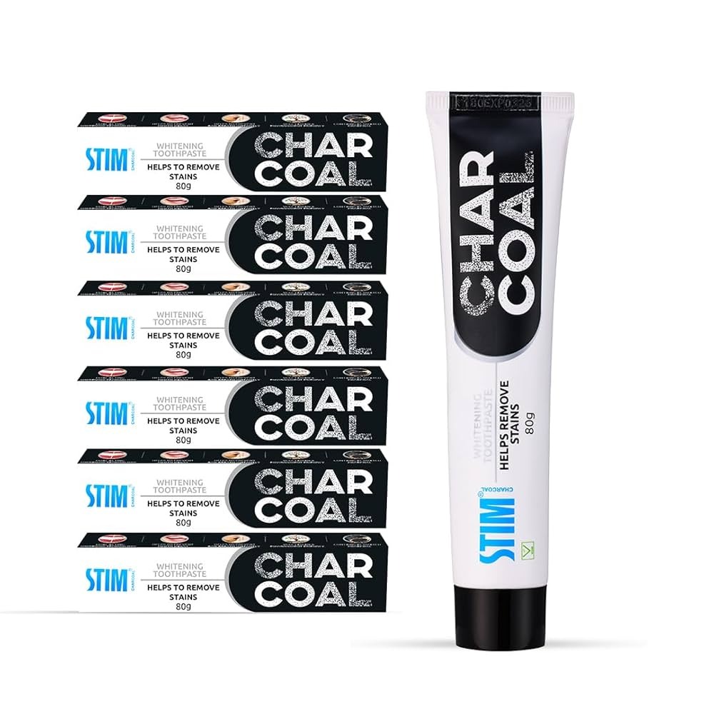 Stim Charcoal Toothpaste Pack Of 10