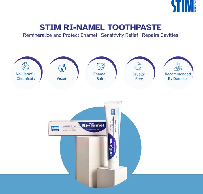 Stim Ri-namel Toothpaste (pack Of 10)