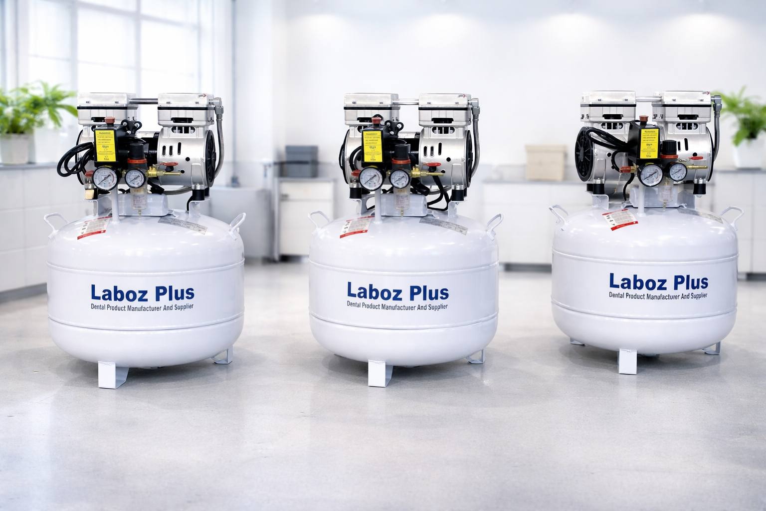 Laboz Plus Oil Free 1HP Compressor