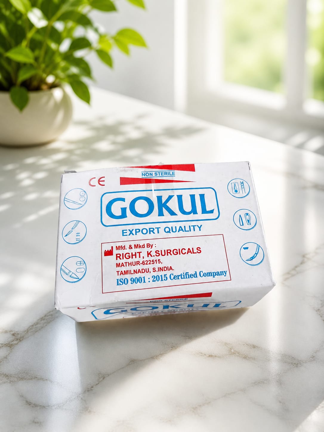 Gokul Stainless Steel Surgical Suture Needles No-26