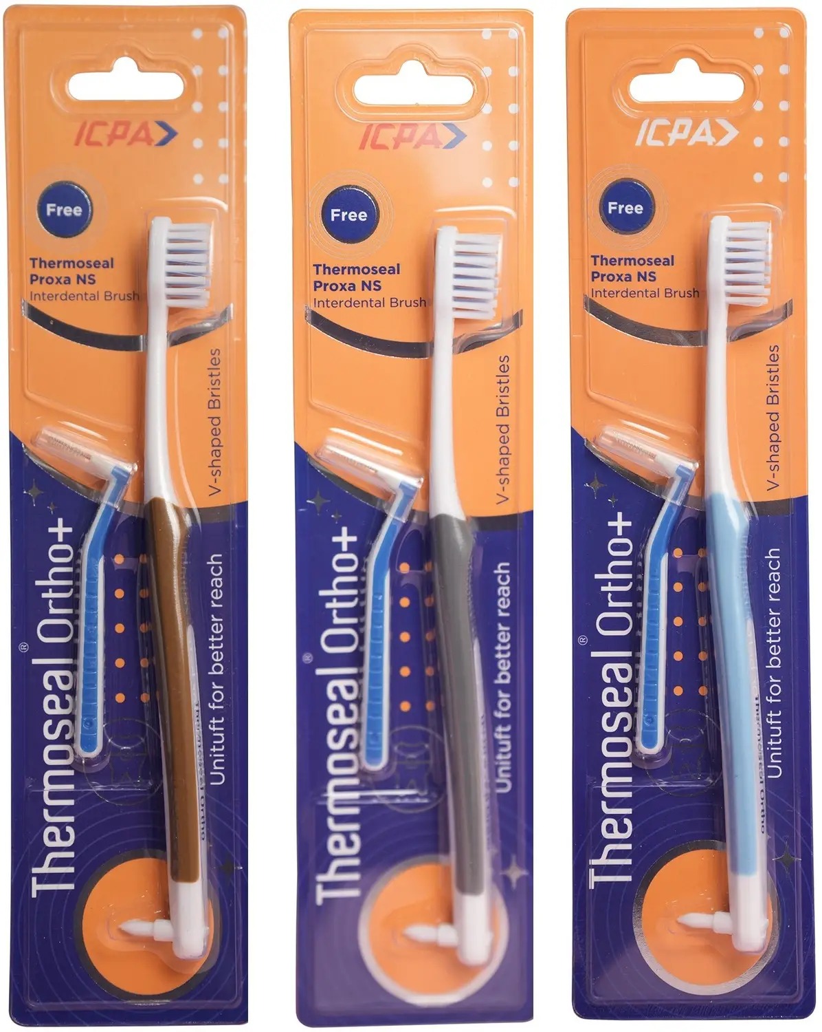 ICPA Thermoseal Ortho Teethbrush (Pack Of 12)