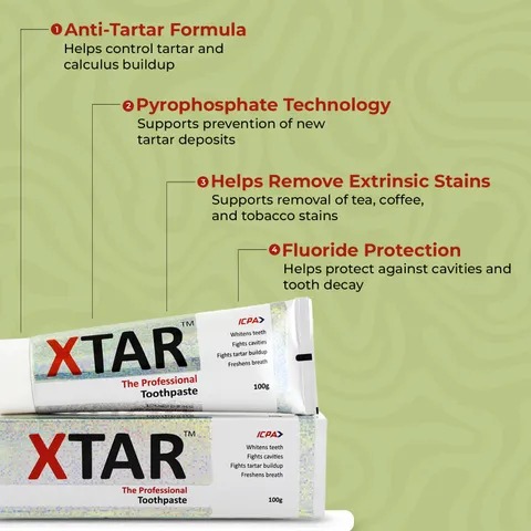 ICPA XTAR Toothpaste100g (pack Of 12)