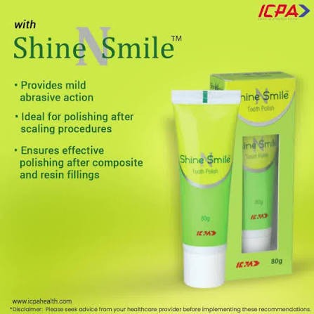 ICPA Shine N Smile 80g (pack Of 6)