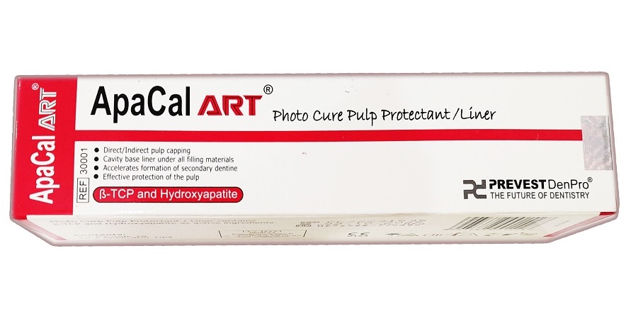 Prevest Denpro ApaCal Art Photo Cure Pulp Protection 2gm Syringe
