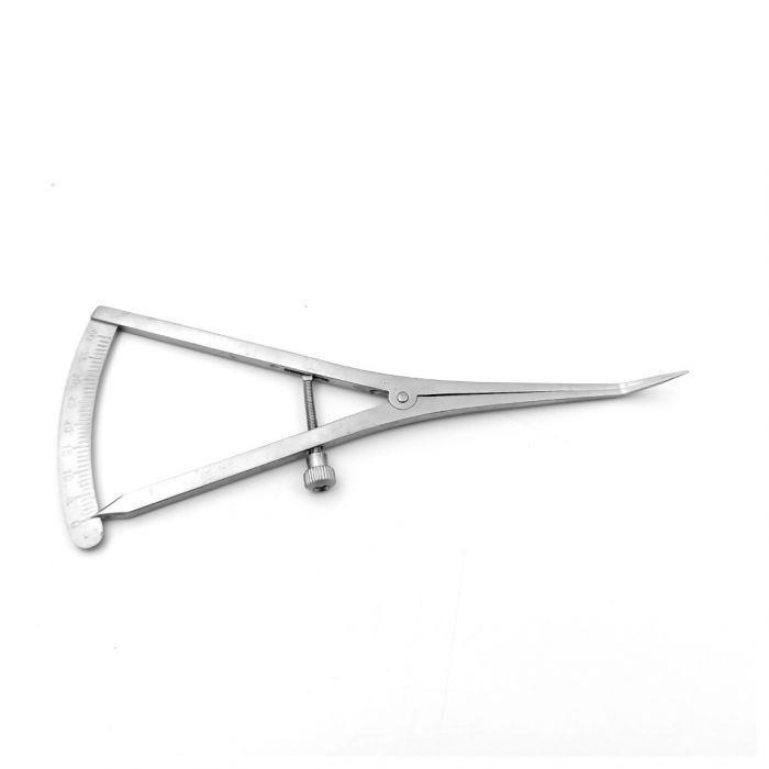 Castroviejo Bone Caliper Curved - Precision