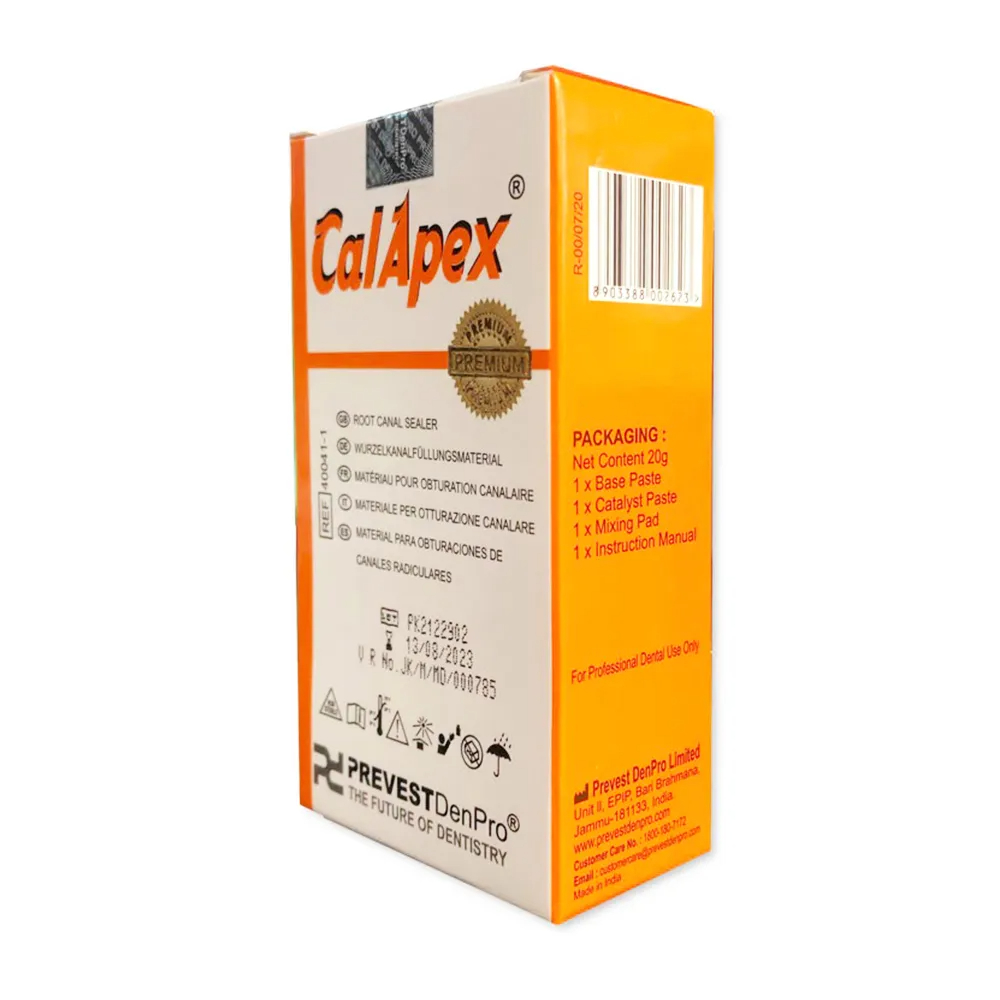 Prevest Denpro Calapex Calcium Hydroxide Based Dental Root Canal Sealant