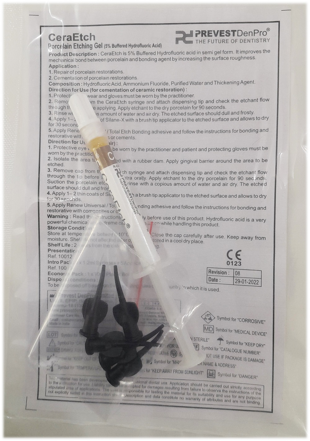 Prevest Denpeo CeraEtch Dental Etch 1.2ml