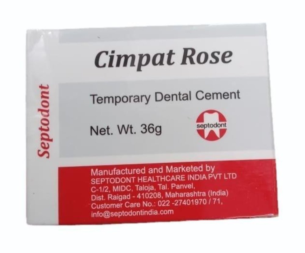 Septodont Cimpat Rose Dental Temporary Filling Paste 25gm Jar