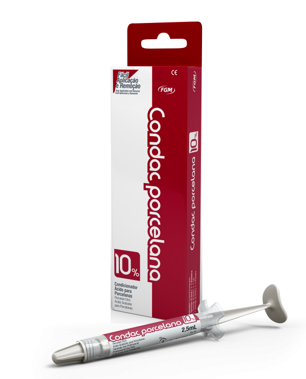 FGM Condac Porcelana Dental Porcelain Etch 2.5ml Syringe