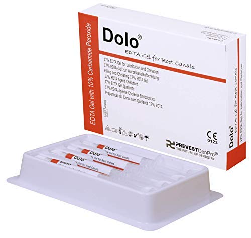 Prevest Dolo EDTA Gel 4x2gm Economy Pack For Root Canal Preparation