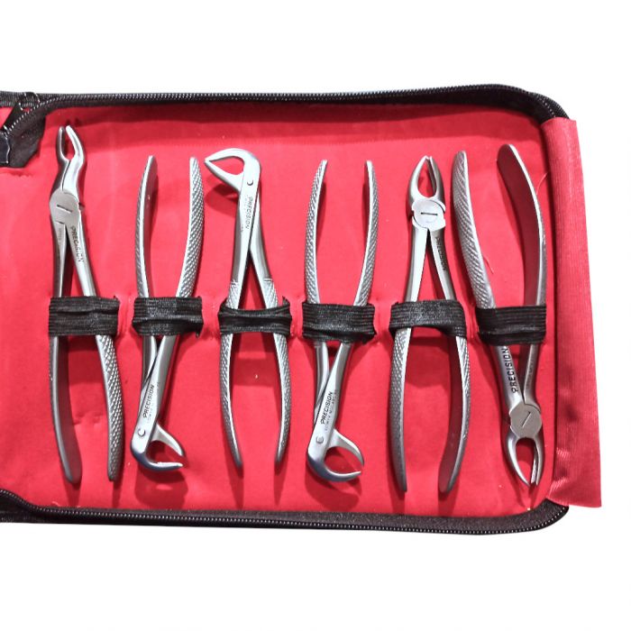 Extraction Forceps DF Adult Set 12Pc - Precision