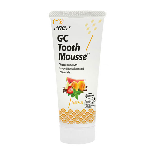 GC Tooth Mousse Topical Dental Tooth Crème For Cavity Protection 40g Tube #Tutti-Fruti