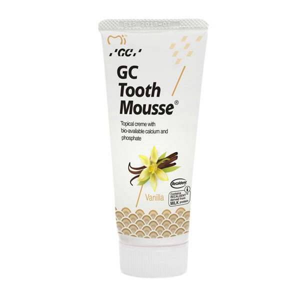 GC Tooth Mousse Topical Dental Tooth Crème For Cavity Protection 40g Tube #Vanilla