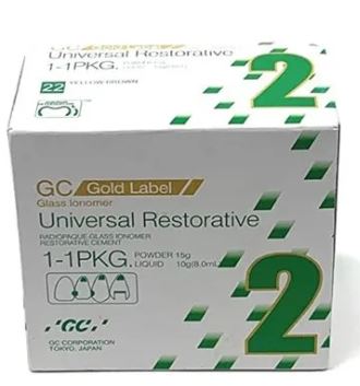 GC Gold Label 2 Big Pack Glass Ionomer Restorative Cement (GIC)