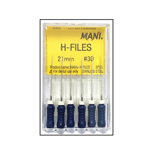 Mani H File 21mm #15-40 Dental