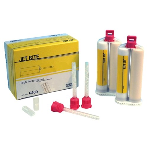 Coltene Whaldent Jet Bite Silicone-Based Impression Material Cartridges 2x50ml