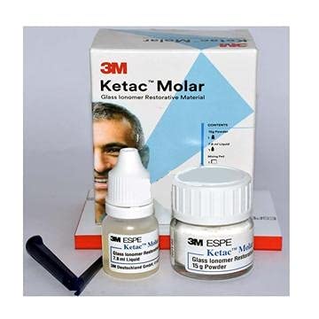 3M ESPE Ketac Molar Glass Ionomer Restorative Cement 15g GIC