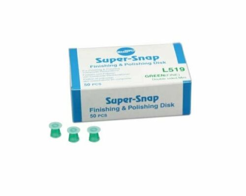 Shofu Super-Snap Finishing Polishing Disk  L519 (Green)