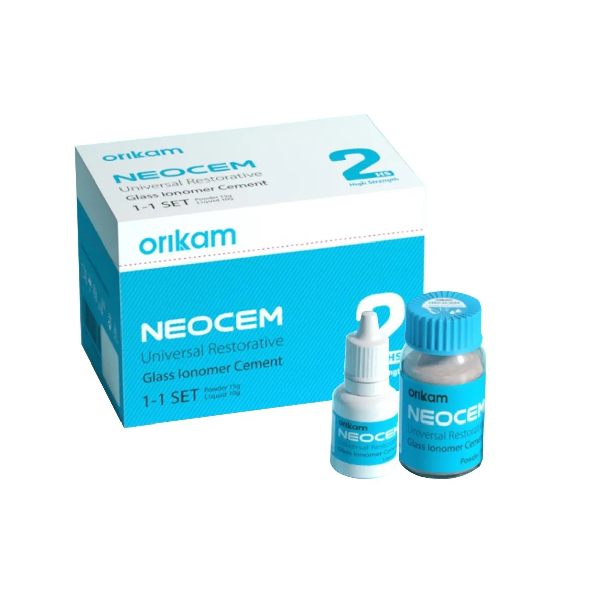 Orikam NeoEndo NeoCem GIC Restorative Type 2 Glass Ionomer Cement