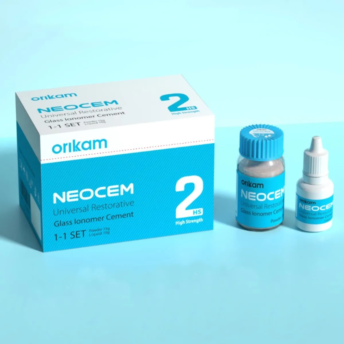 Orikam NeoEndo NeoCem GIC Restorative Type 2 Glass Ionomer Cement