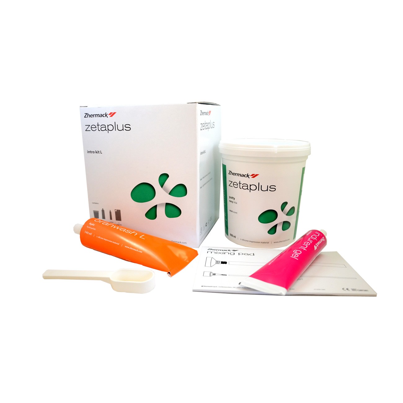 Zhermack Zetaplus C Silicone L Intro Kit (Base + Catalyst + Light Body)