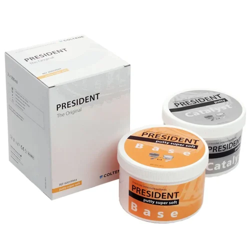 Coltene President Putty 2x300ml A-silicone Based Dental Impression Material