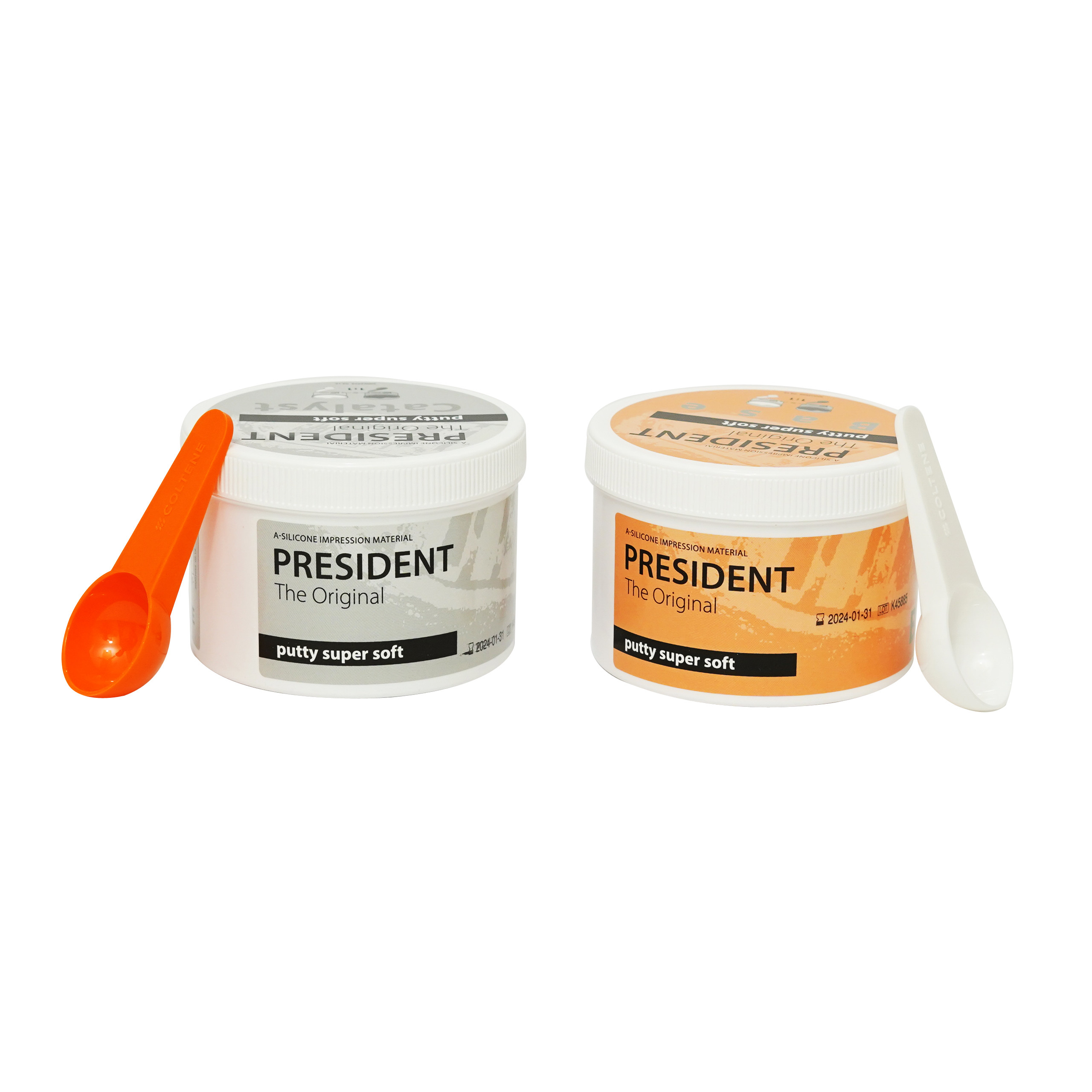 Coltene President Putty 2x300ml A-silicone Based Dental Impression Material