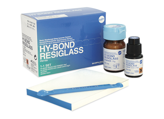 Shofu Hy-Bond Resiglass Glass Ionomer Dental Luting Cement