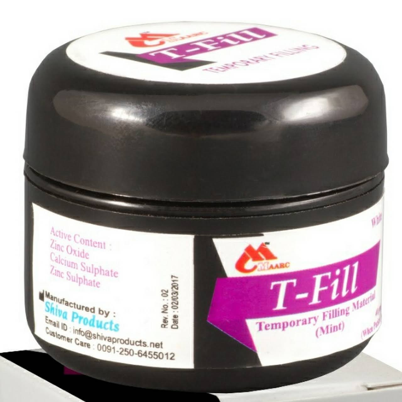 Maarc T-fill Temporary Self Curing Dental Filling Material 40gm