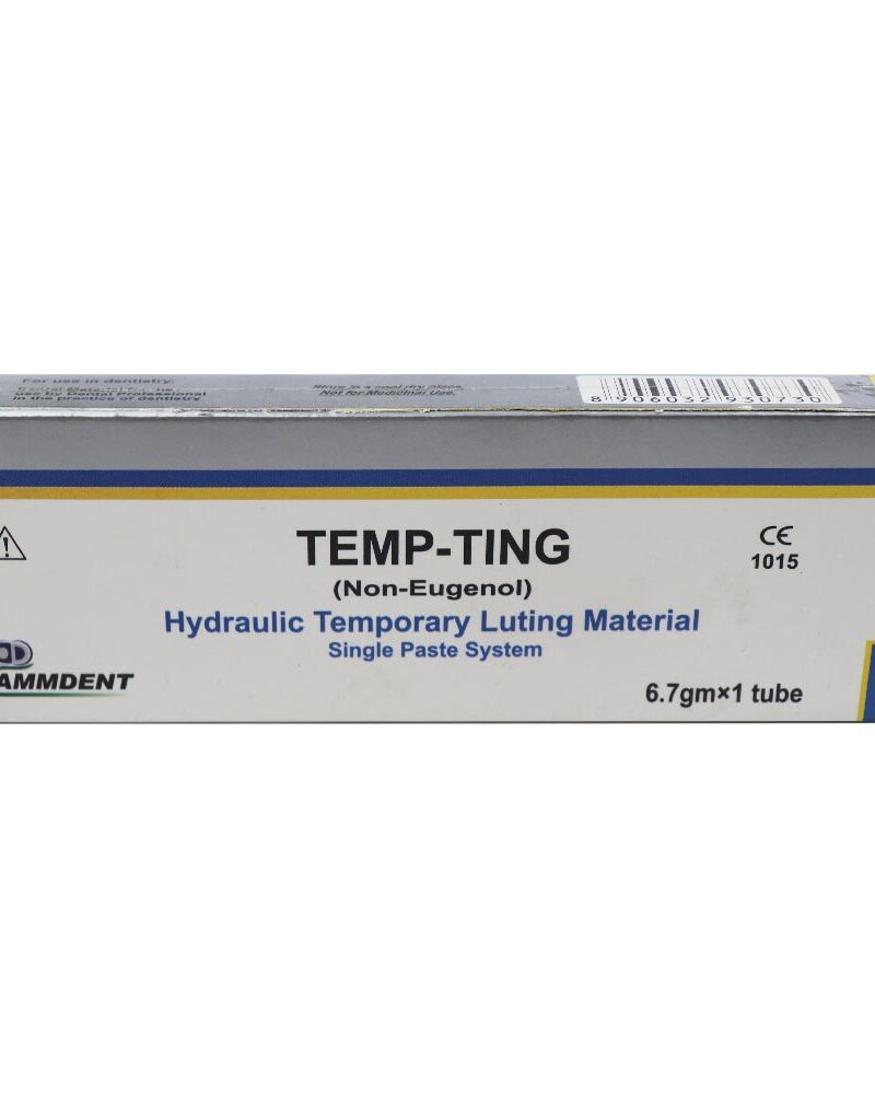 Ammdent Temp-Ting Non Eugenol Temporary Luting Material 6.7gm Tube