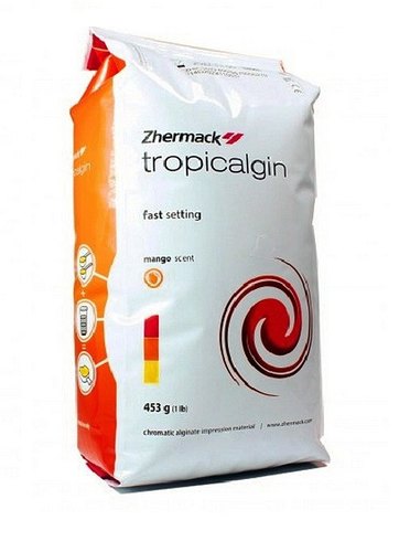 Zhermack Tropicalgin Alginate Powder(453gm.) (PACK OF 2)