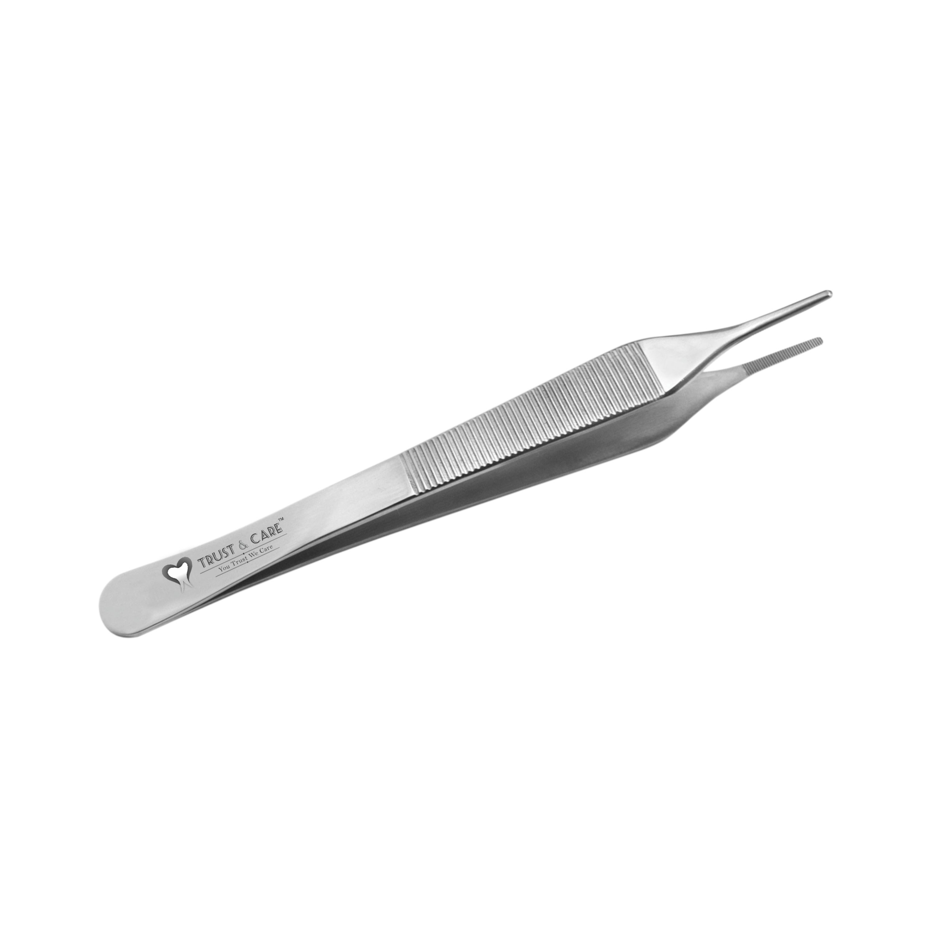 Trust & Care Tissue Adson Forcep Without Tooth Large