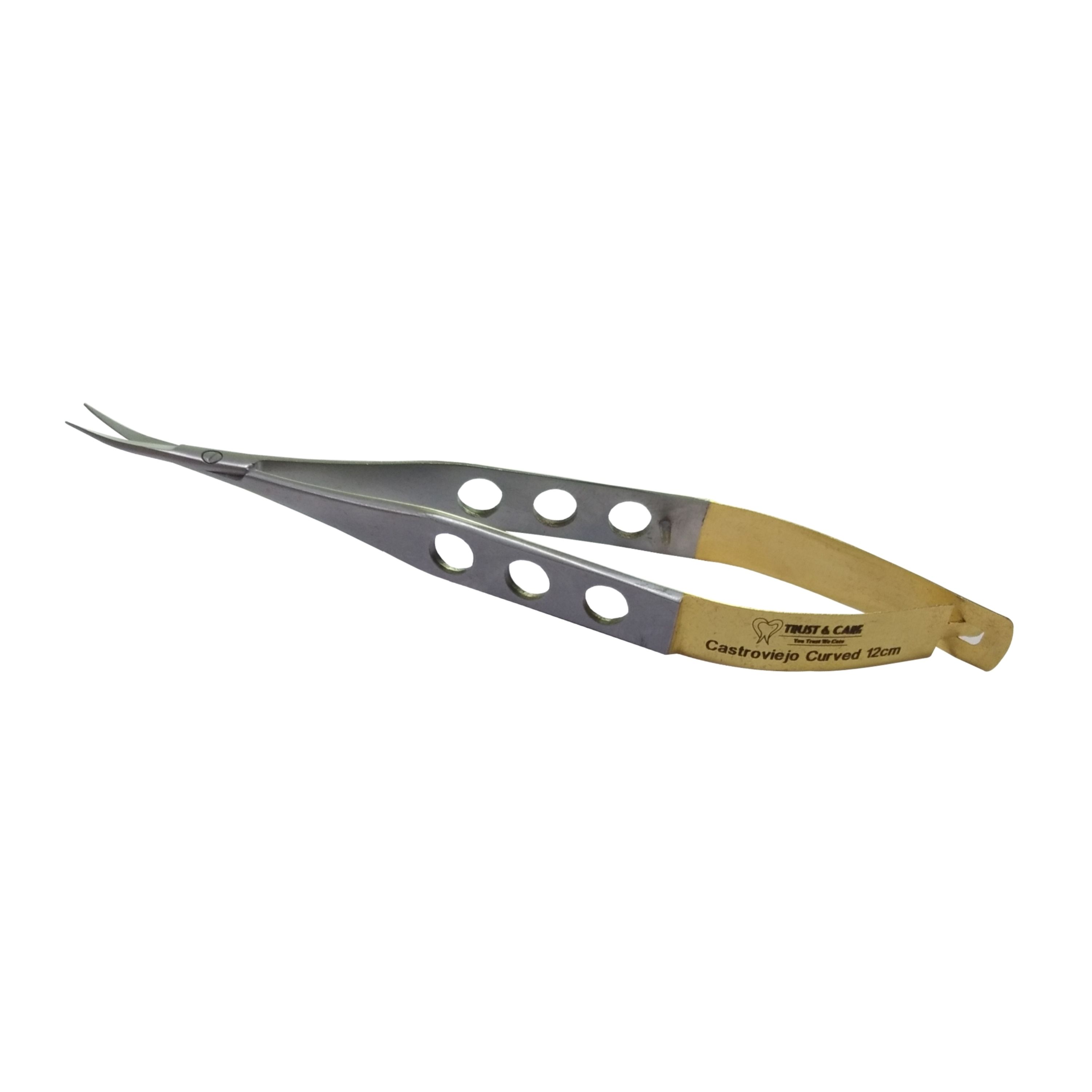 Trust & Care Castroveijo G.P Cutting Scissor 11Cm Curved