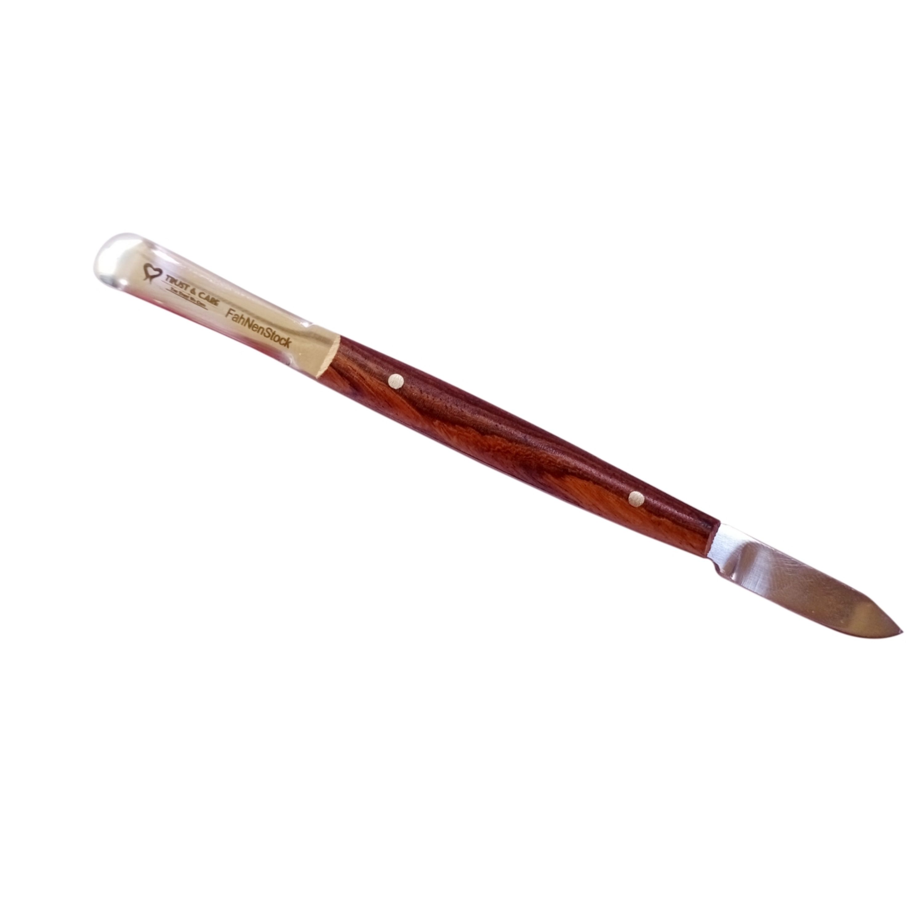 Trust & Care Wooden Wax Knife Fahnenstock 12.5 Cm