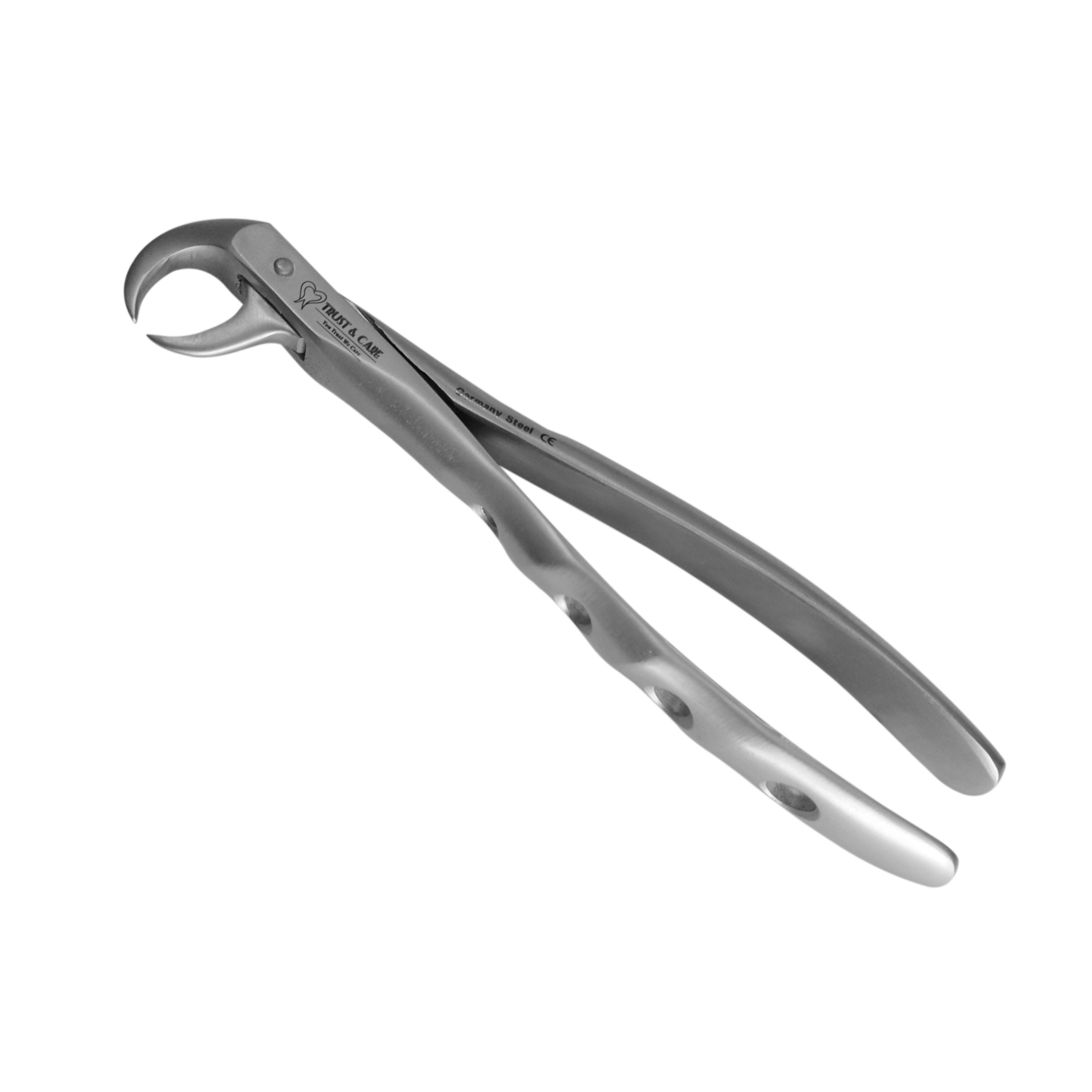 Trust & Care Tooth Extraction Forcep Lower Molars Cow Horn Fig No. 86 Premium