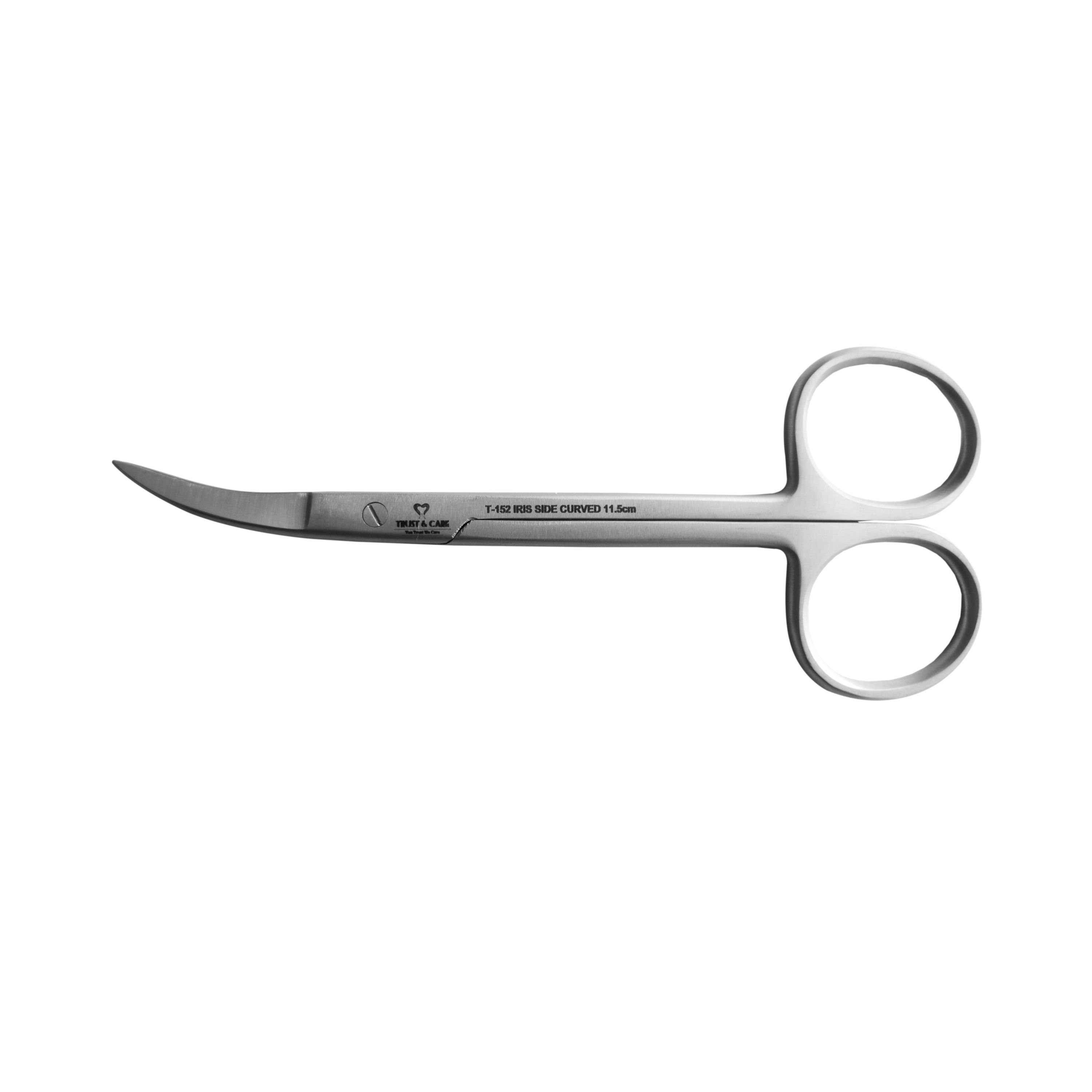 Trust & Care Iris Side Curved Scissor 11.5Cm