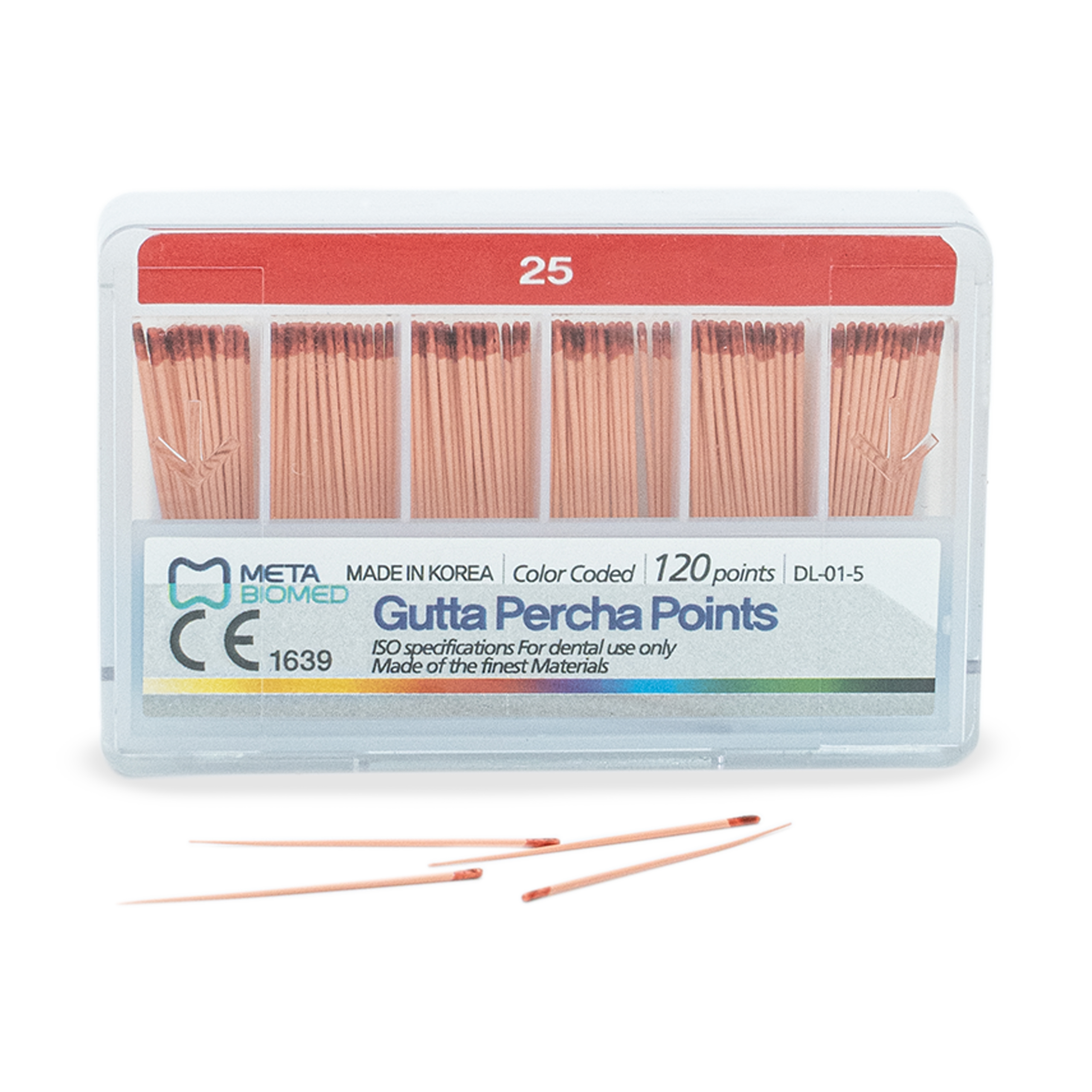 Gutta-percha Points 25 (0.2Taper)