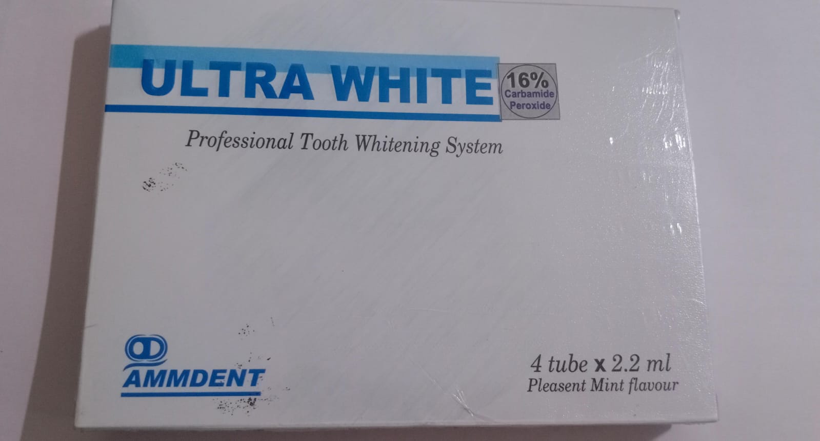 Ammdent Ultra White Bleaching Gel (Professional Tooth Whitening System)