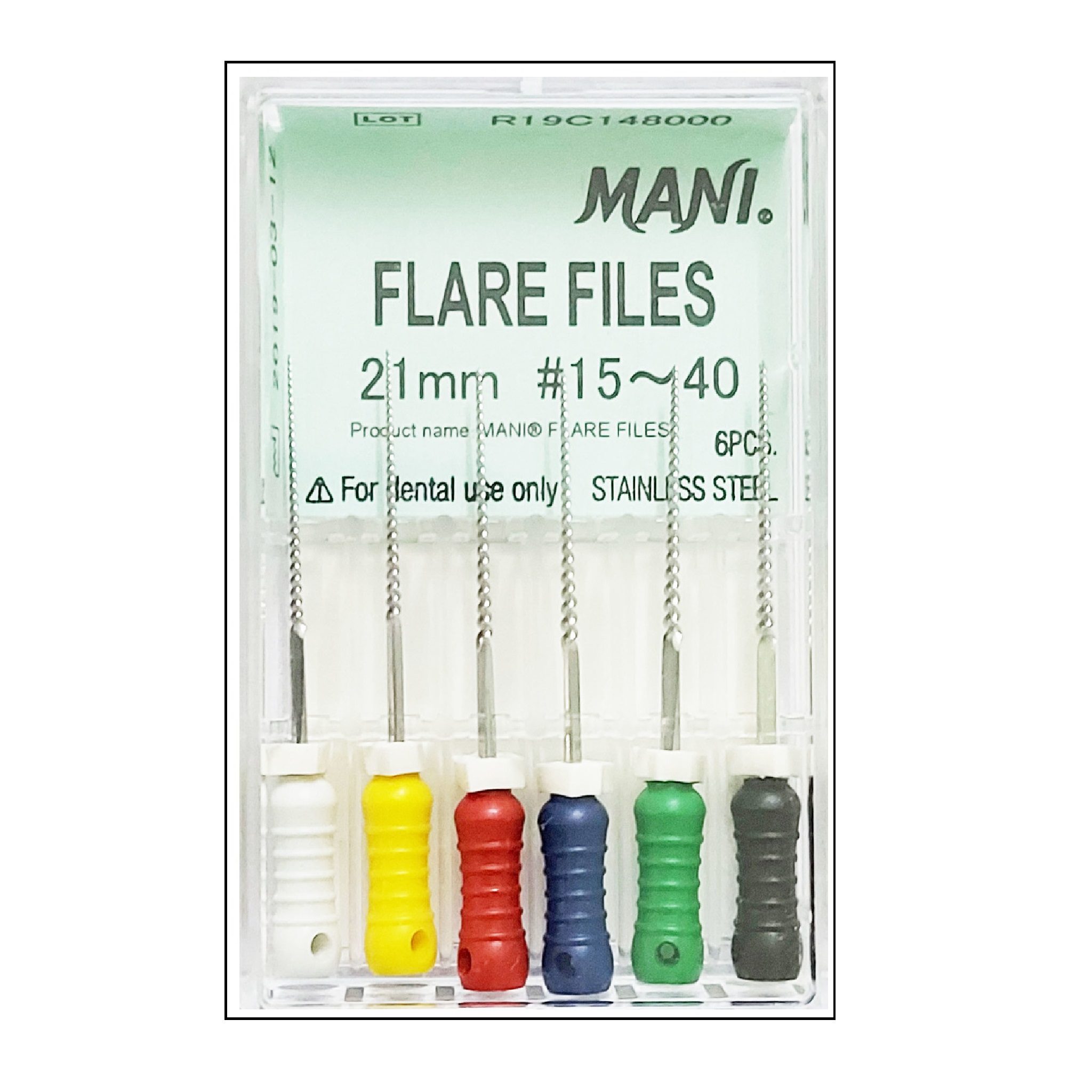 Mani Flare Files 20 #21mm