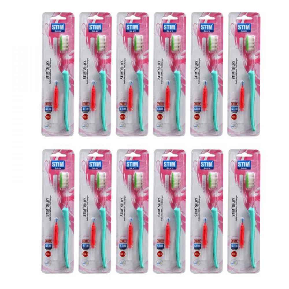 Stim Silky Brush Pack Of-12