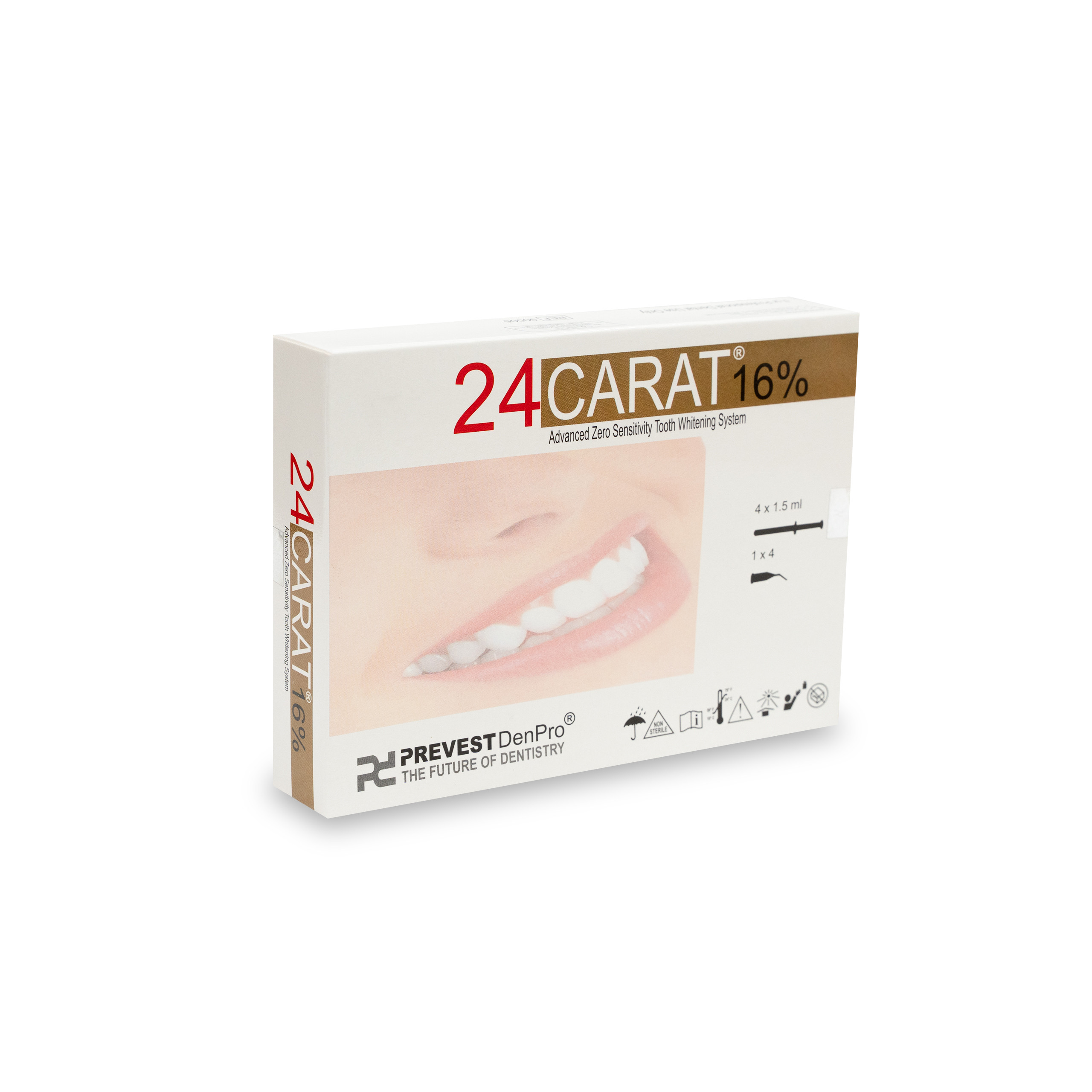 Prevest Denpro 24 Carat 16% Dental Teeth Bleaching Kit