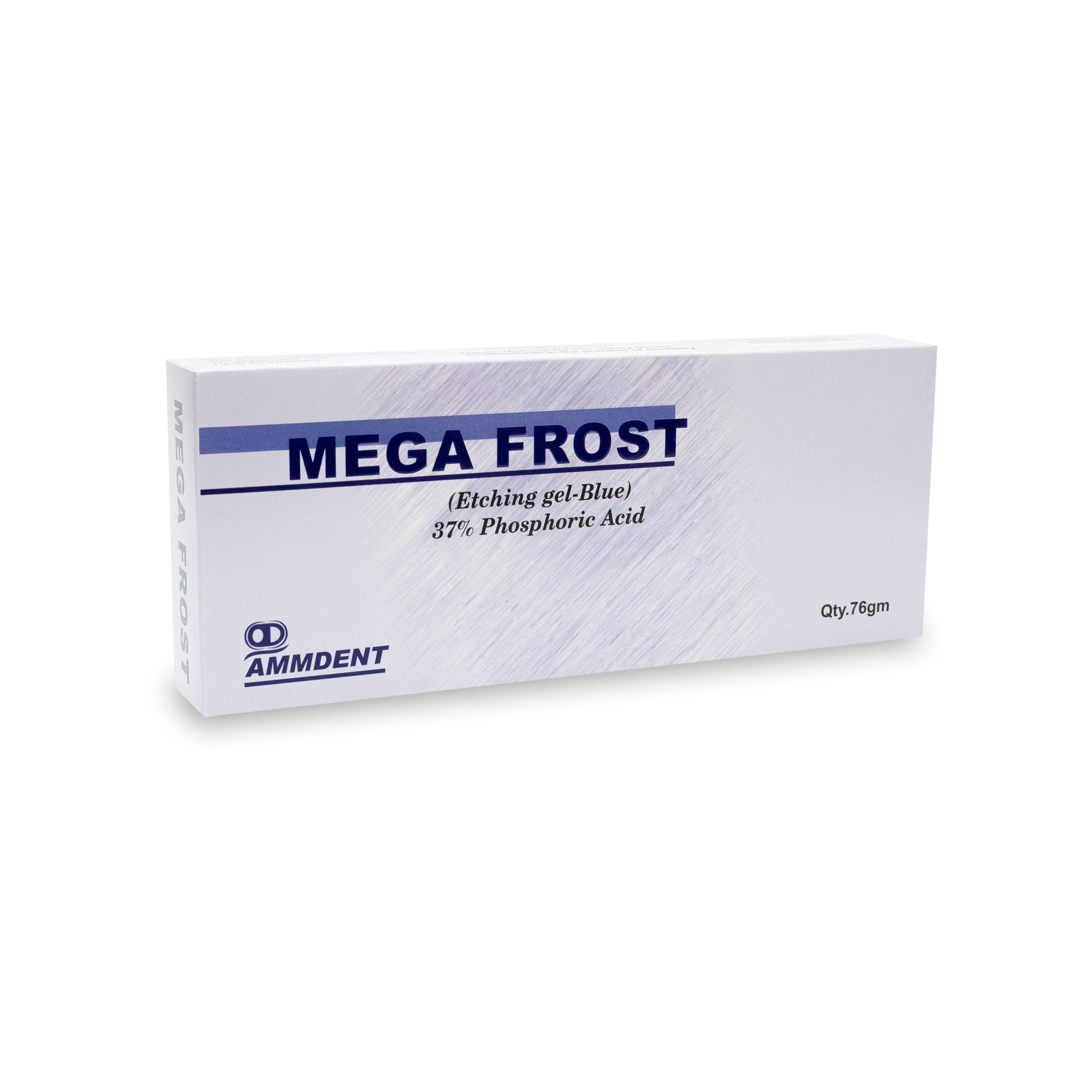 Ammdent Mega Frost Etching Gel 37% Phosphoric Acid Blue 76gm