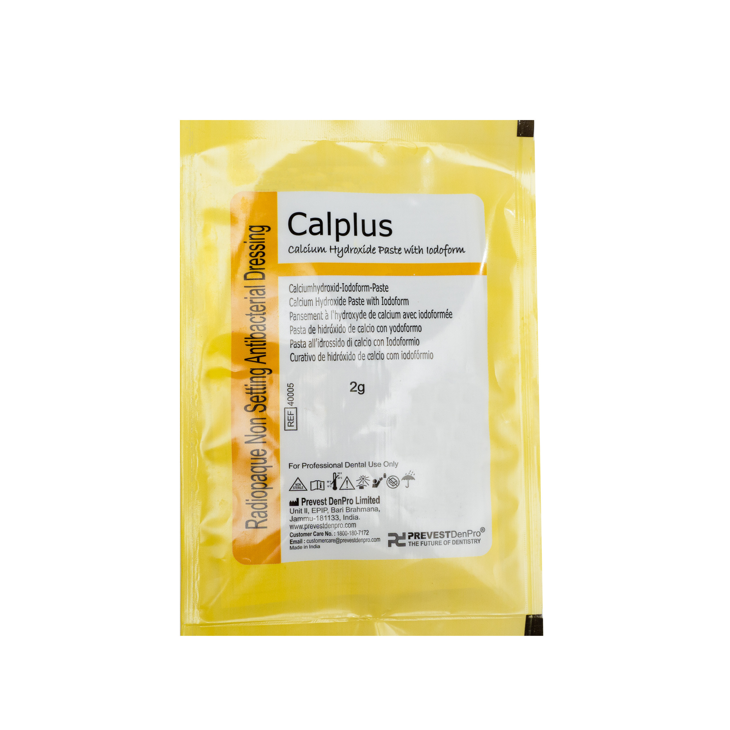 Prevest DenPro Calplus Calcium Hydroxide Paste with Iodoform