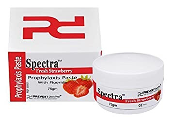 Spectra Prophy Paste with Fluoride Fresh Stawberry 75gm Jar
