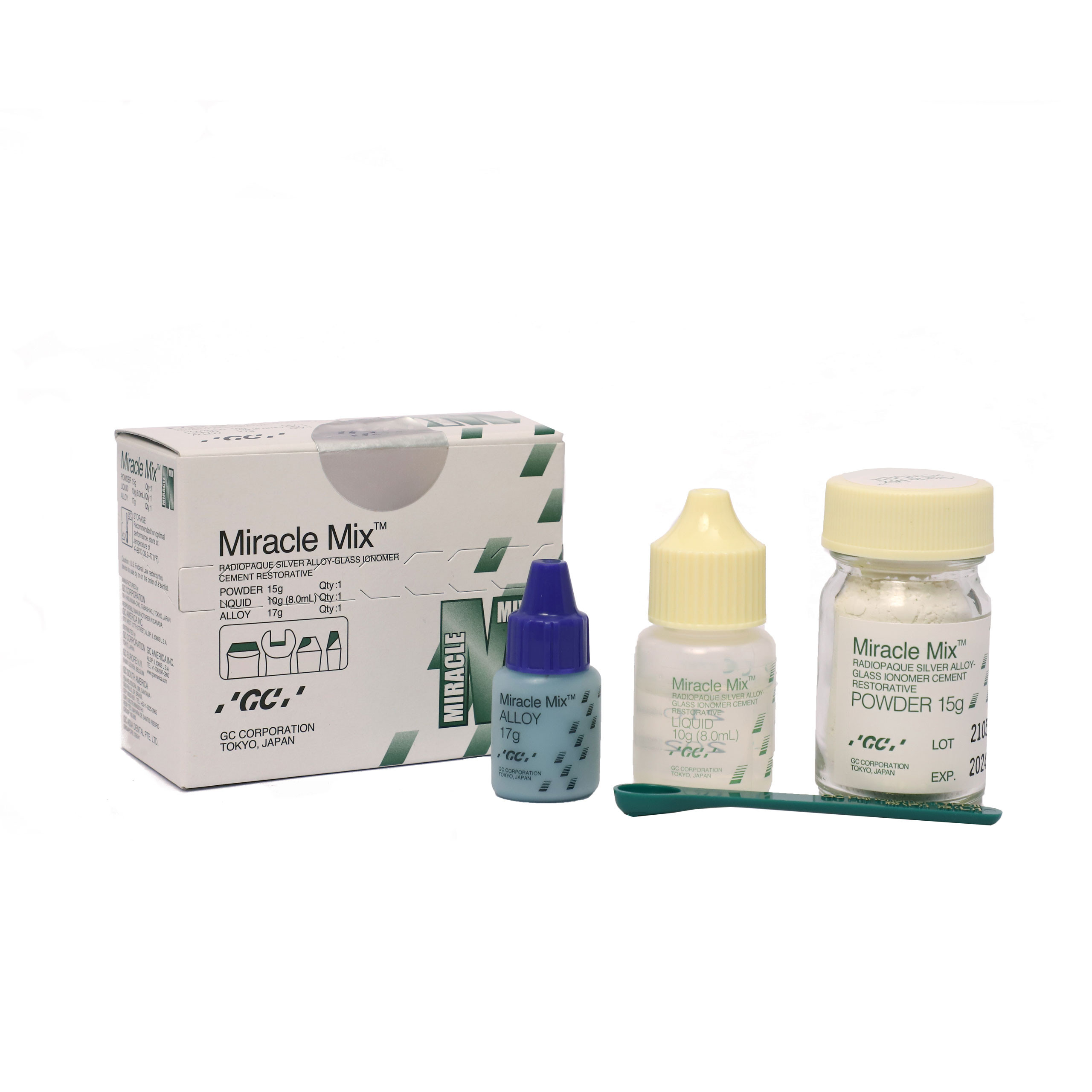 GC Miracle Mix (Radiopaque Silver Alloy- Glass Ionomer Cement Restorative)