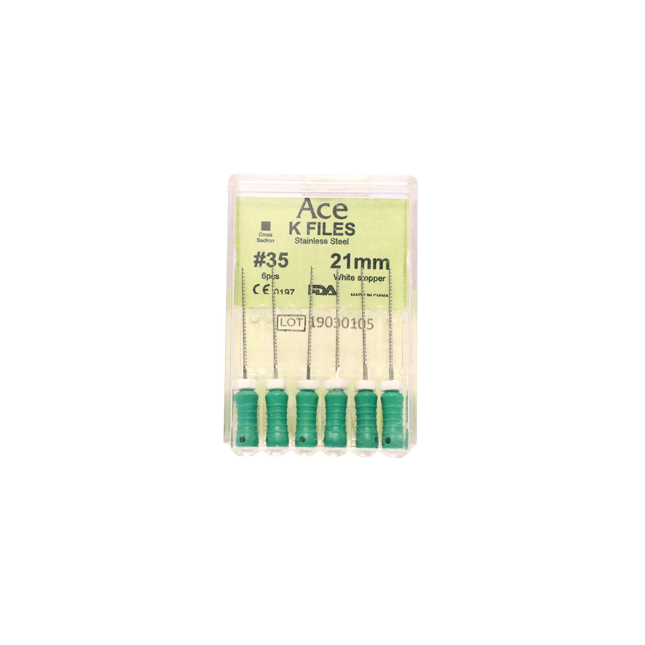 Prime Ace K Files #35, 21mm (Pack Of 5)